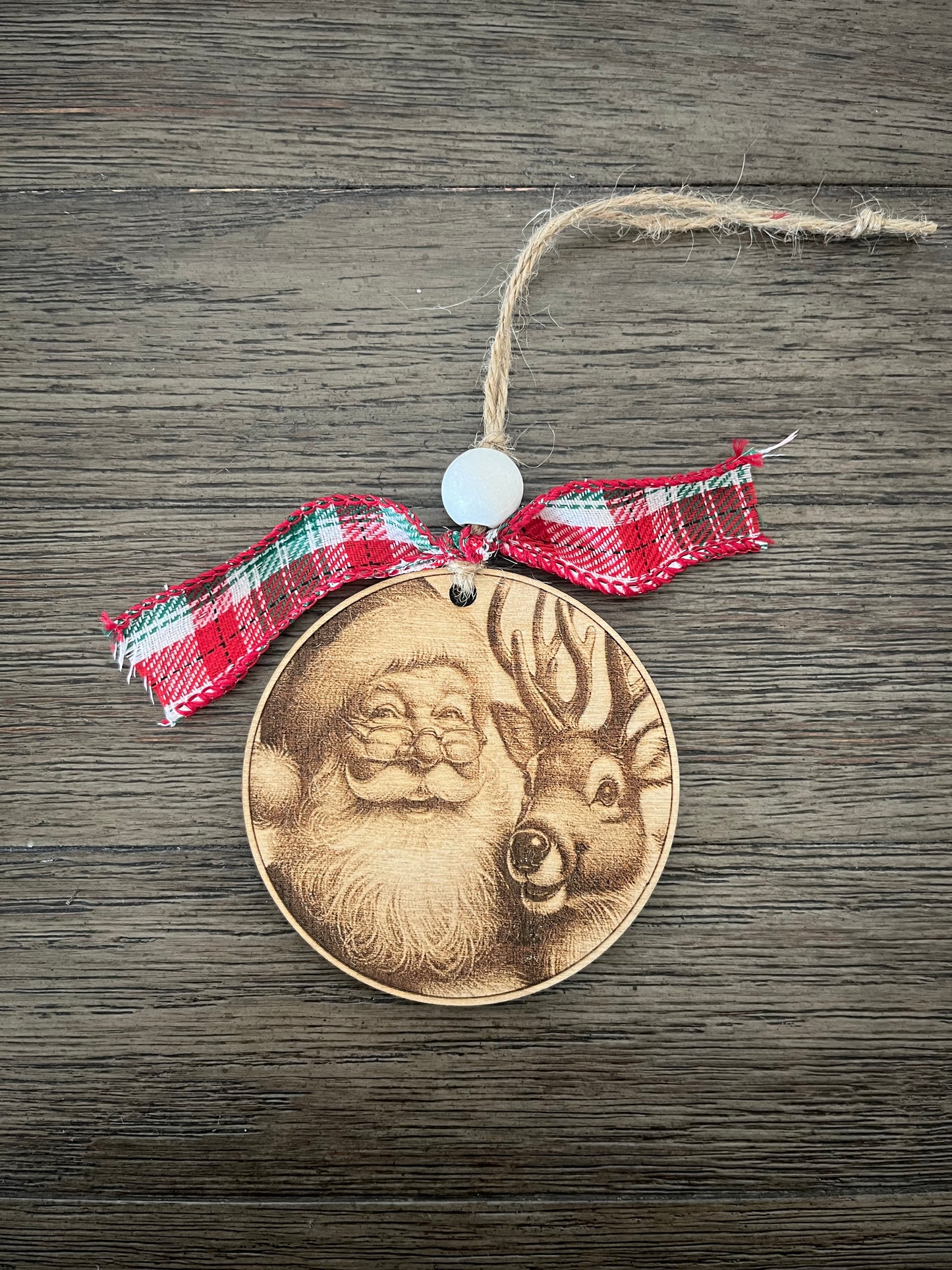 Santa ornament