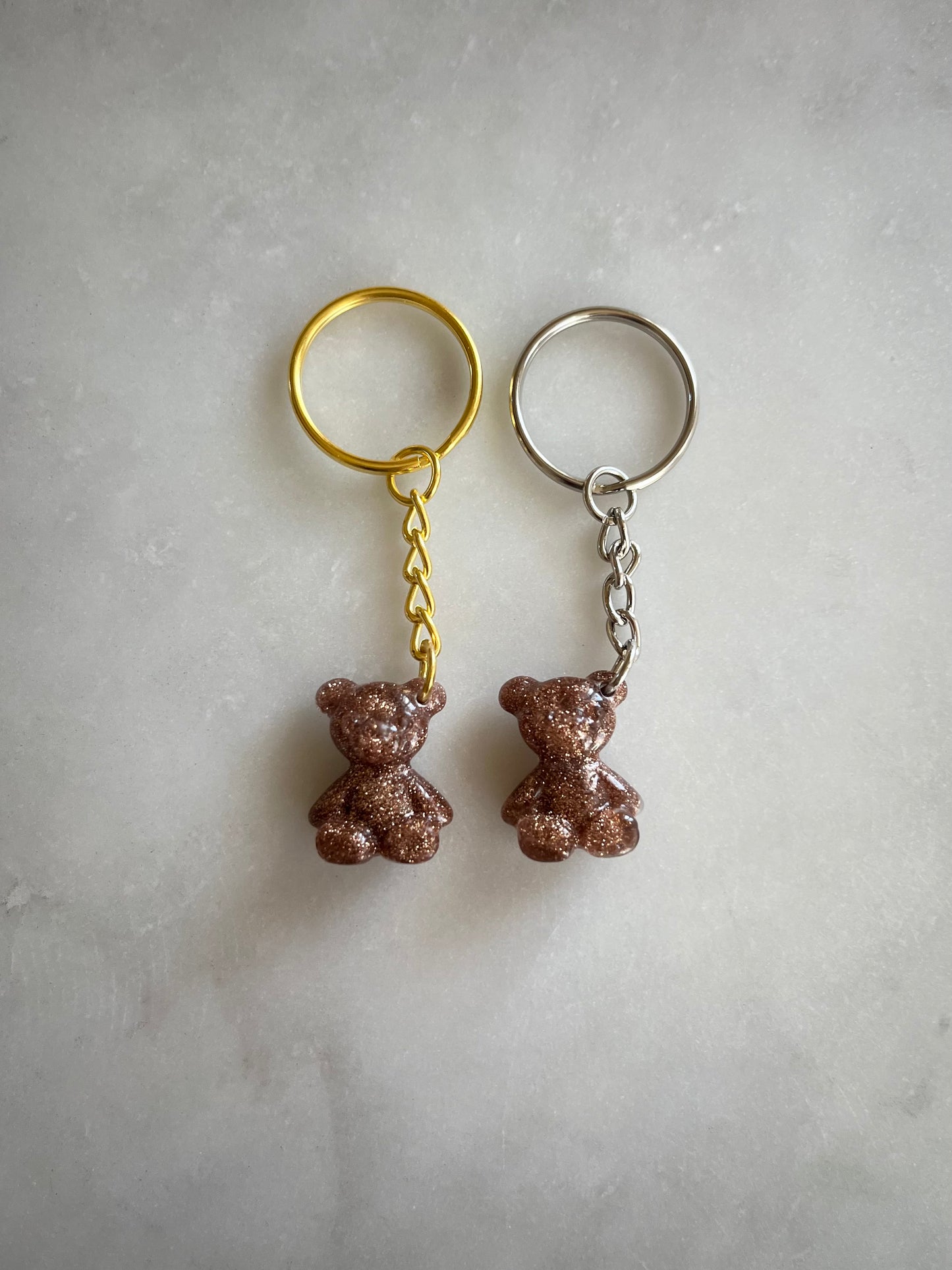 Teddy bear keychain