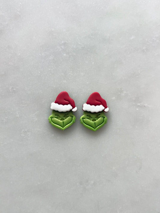 Grinch studs