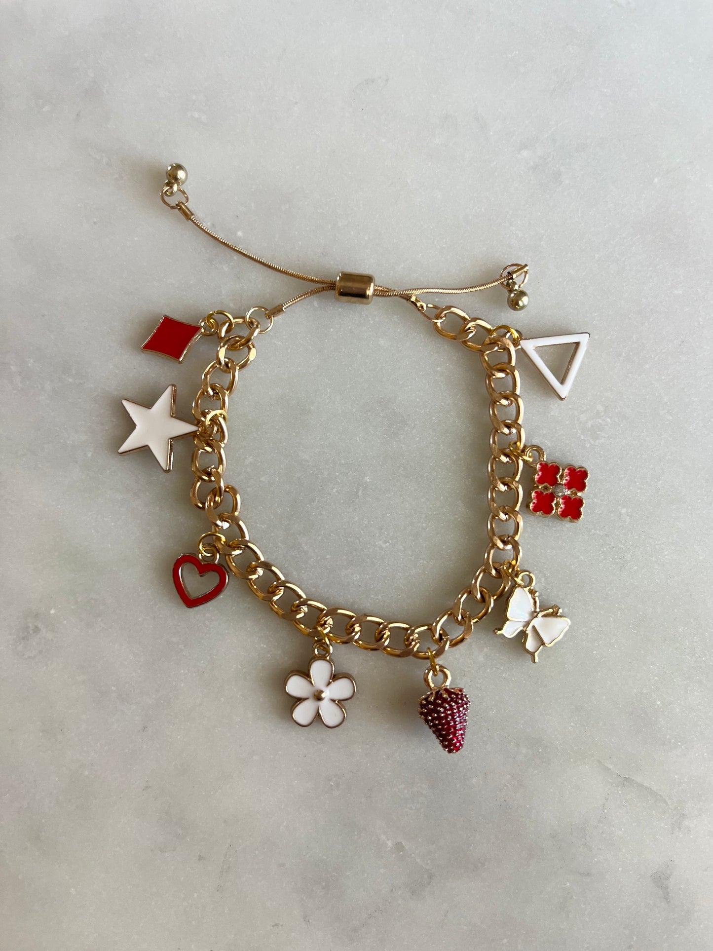 Charm Bracelet Gold